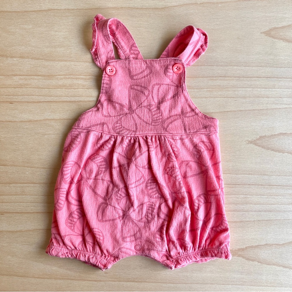 🍓4/$15🍓 Carter’s Pink Kids Overalls with Butterfly Pattern